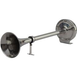 Sea-Dog  12V MaxBlast Stainless Steel Single Trumpet Horn