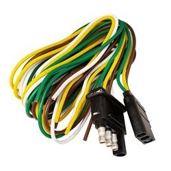 12 & 48 in. Male & Female Trailer Connector 4 Pole Kit