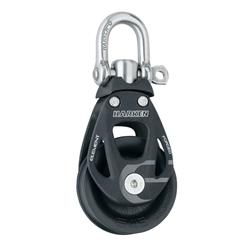 Harken 45 mm Element Single Block with Swivel/Locking Shackle | For Sailing | by West Marine