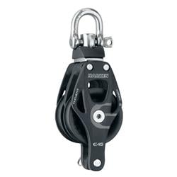 6239 45 mm Double Element Block with Swivel & Becket -  Harken