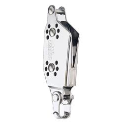 245F 22 mm Fiddle Micro Block with V-Jam & Becket for Fishing