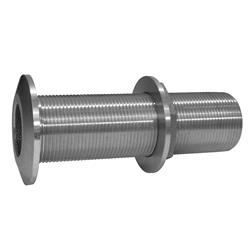 THXL-2000-WS 2 in. Stainless Steel Extra Long Thru-Hull Fitting with Nut