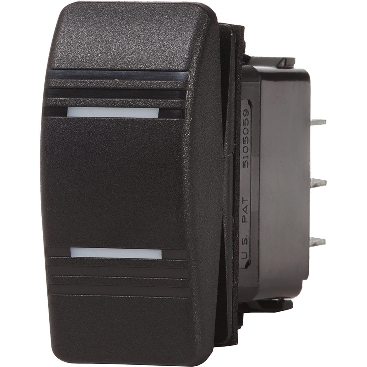Contura Switch DPDT, Black - ON-ON