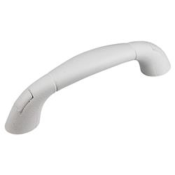 PVC Coated Grab Handle, White - 9.75 in.