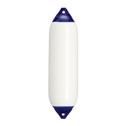 F-6-WHITE Twin Eye Fender, White - 11 x 42 in.