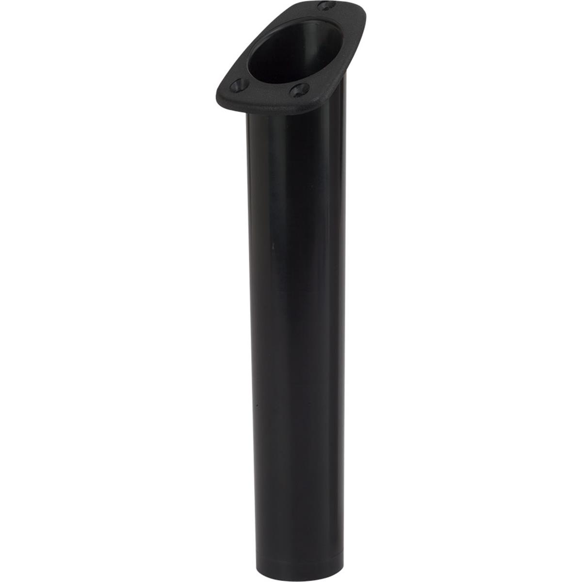 Narrow Gunnel Flush Mount Rod Holder - Black