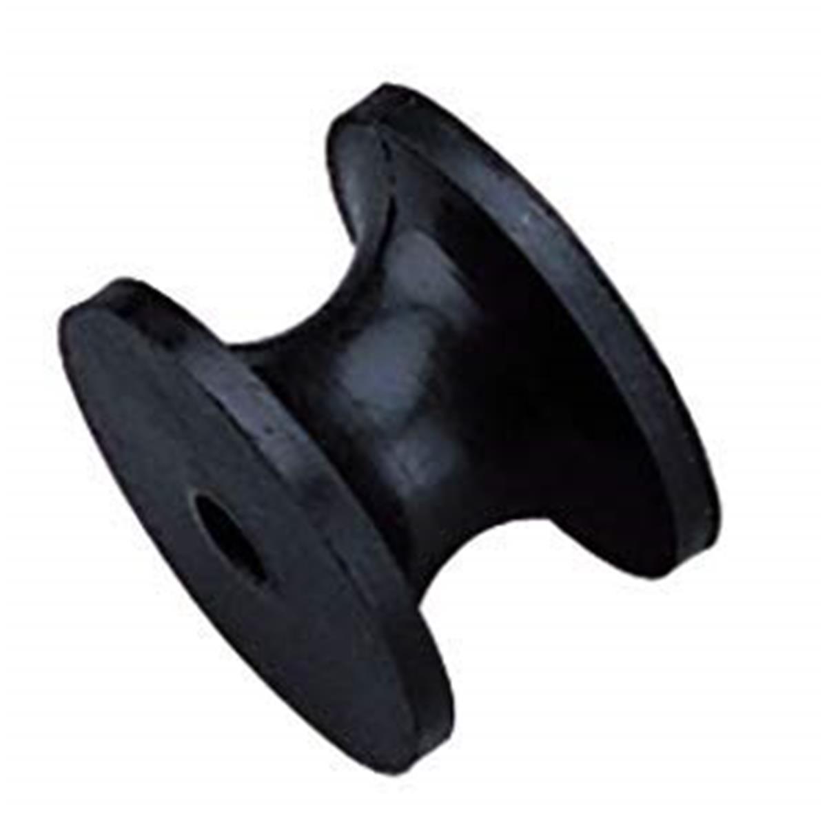 Sea-Dog  Replacement Short Bow Roller - Natural Rubber & Brass Insert