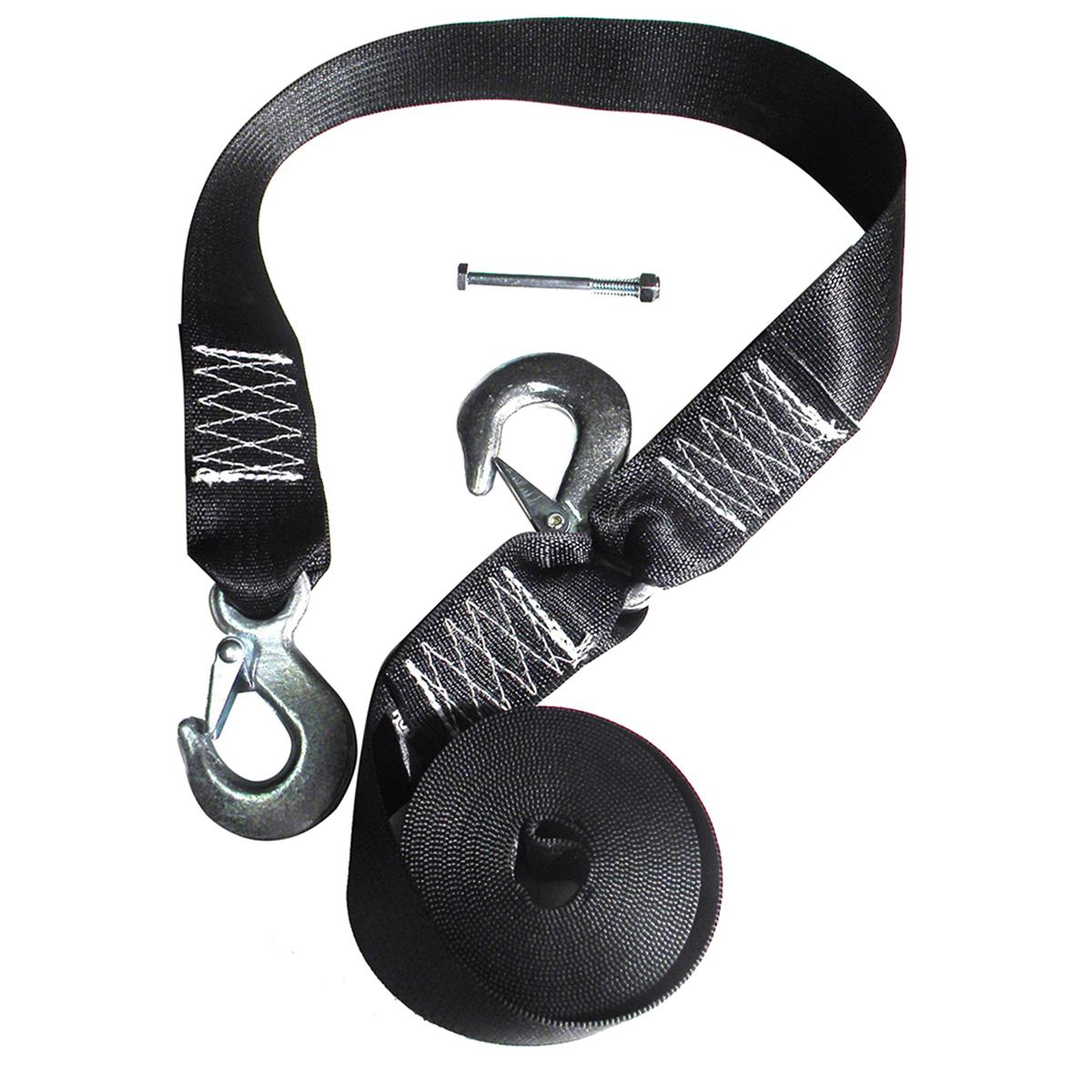 Rod Saver Replacement Winch Strap with Safety Strap