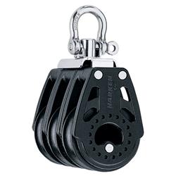 40 mm Carbo Air Triple Swivel Block