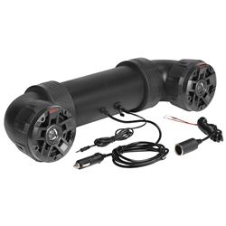 Boss Audio UTV4B UTV4B amplified All Terrain Sound System with 4 in. Marine Speakers & 1 in. Tweeters - Black