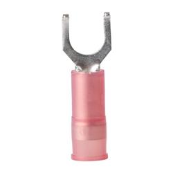 22-18 AWG No.10 Nylon Flanged Spade Terminal - Pack of 100