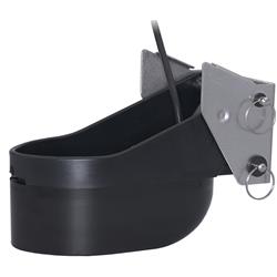 Furuno TM185M Frequency CHIRP Transducer with Temperature - Urethane Transom Mount & Stainless Bracket - Medium