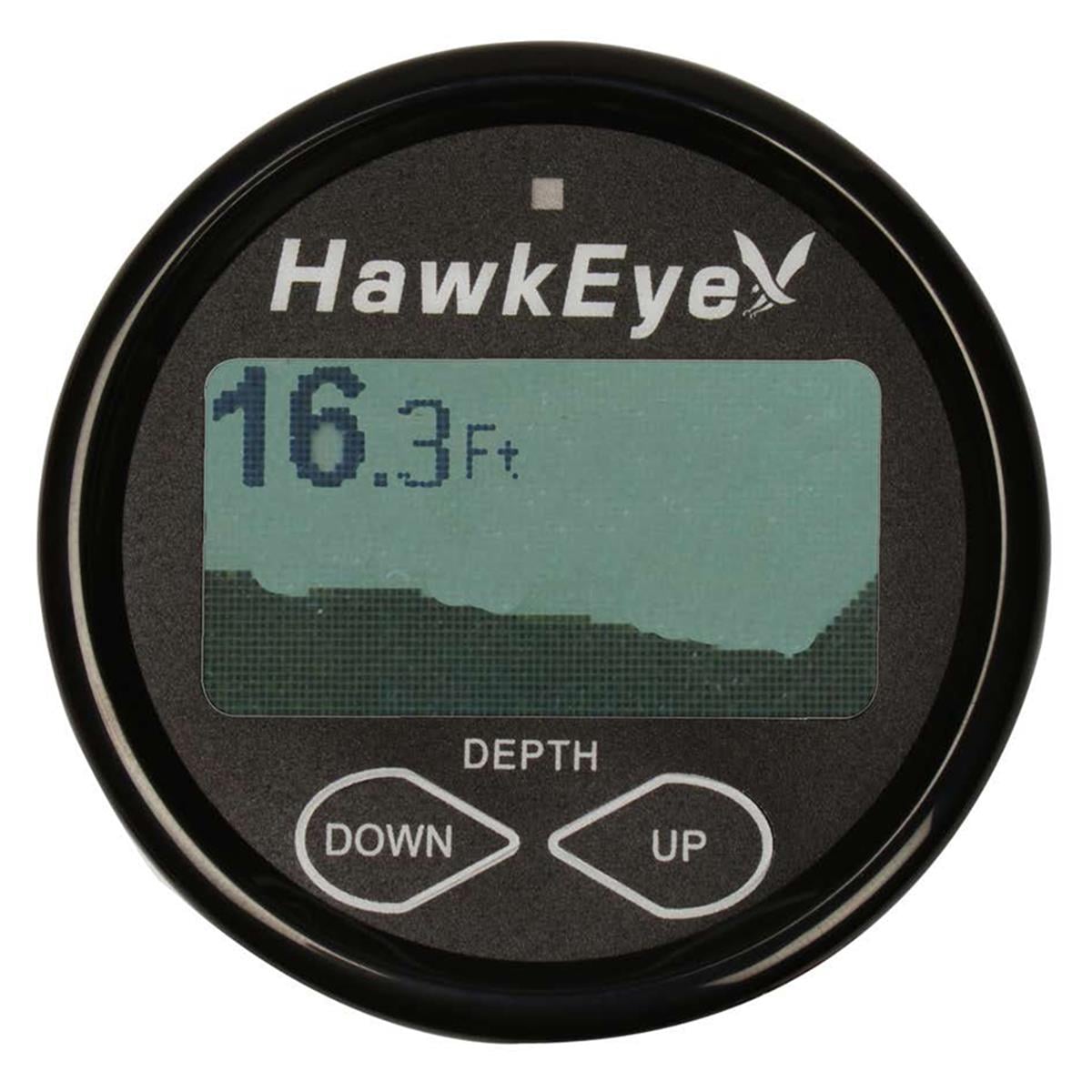600 ft. DepthTrax 2BX in Dash Digital Depth & Temp Gauge with Transom Mount