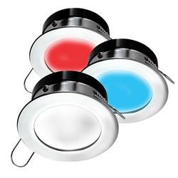 Apeiron A1120 Spring Mount Light - Red - Cool White - Blue & Polished Chrome