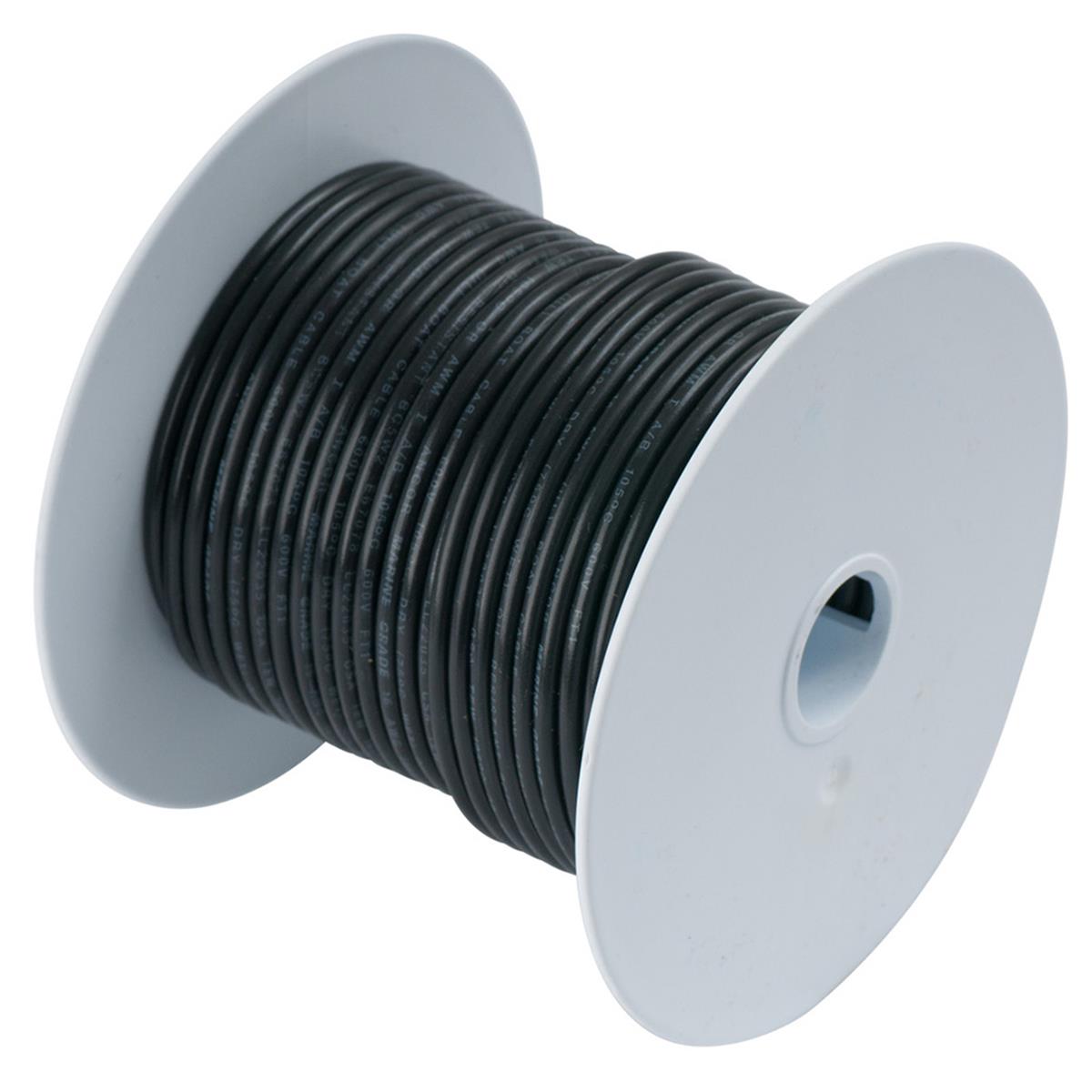 108025 250 ft. 10 AWG Tinned Copper Wire, Black
