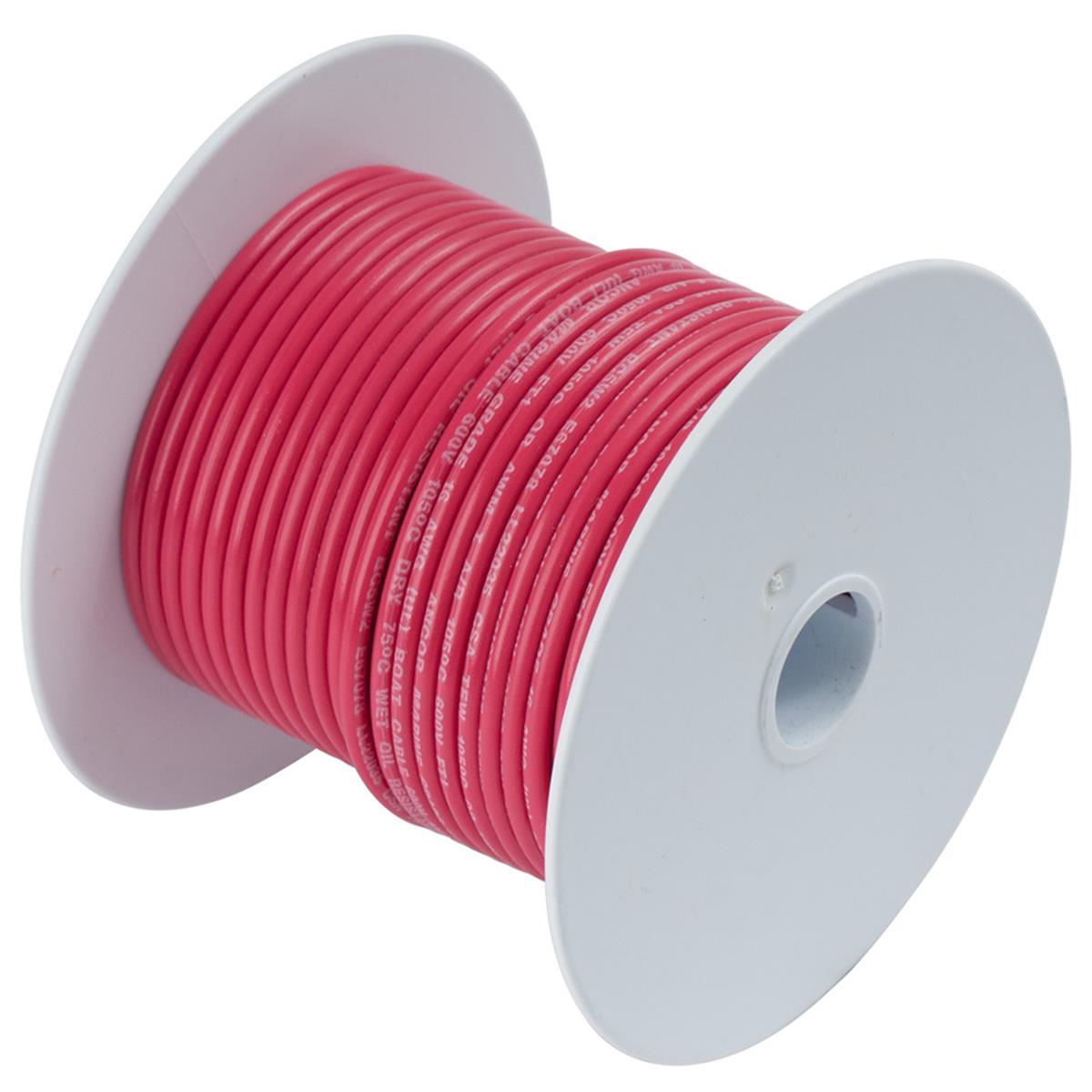 108825 250 ft. 10 AWG Tinned Copper Wire, Red