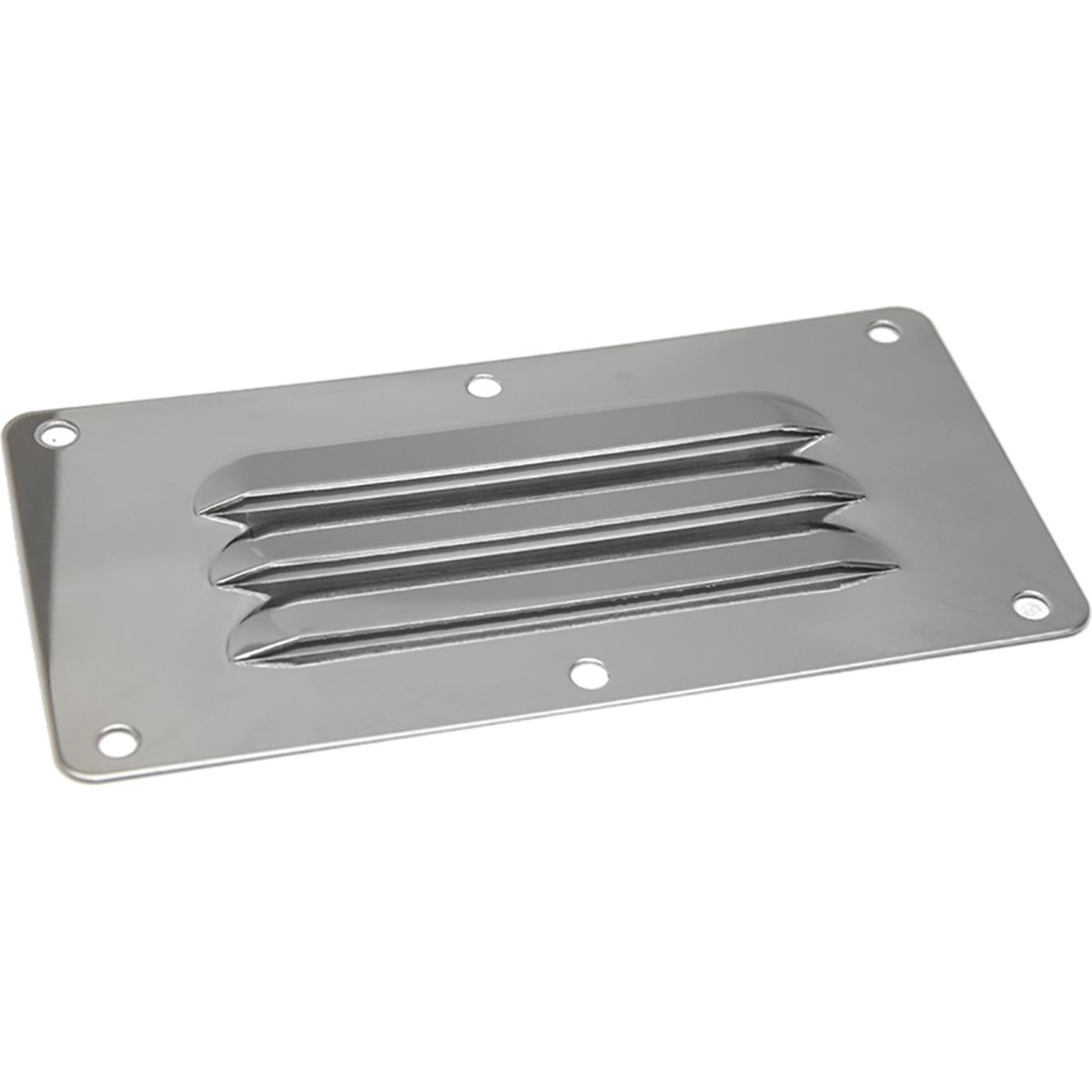 Sea-Dog 331380-1 5 x 2.62 in. Stainless Steel Louvered Vent