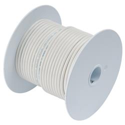 100910 100 ft. 18 AWG Tinned Copper Wire, White