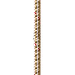 Picture of New England Ropes C5059-20-00050 0.62 in. x 50 ft. Nylon Double Braid Dock Line with Tracer&#44; White & Gold