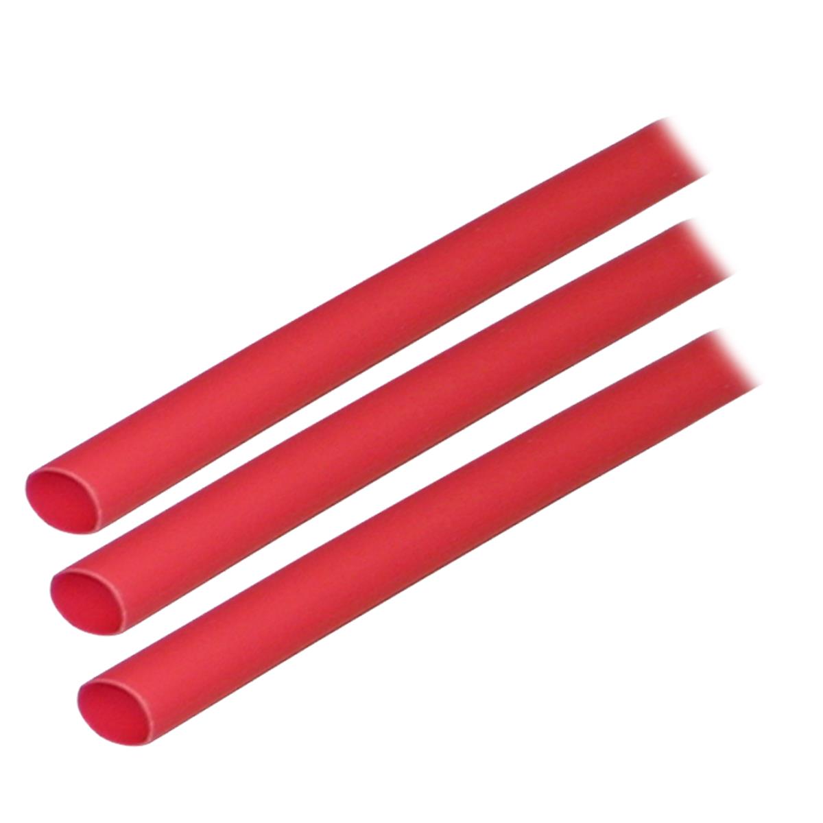 303603 0.25 x 3 in. ALT Adhesive Lined Heat Shrink Tubing, Red - Pack of 3