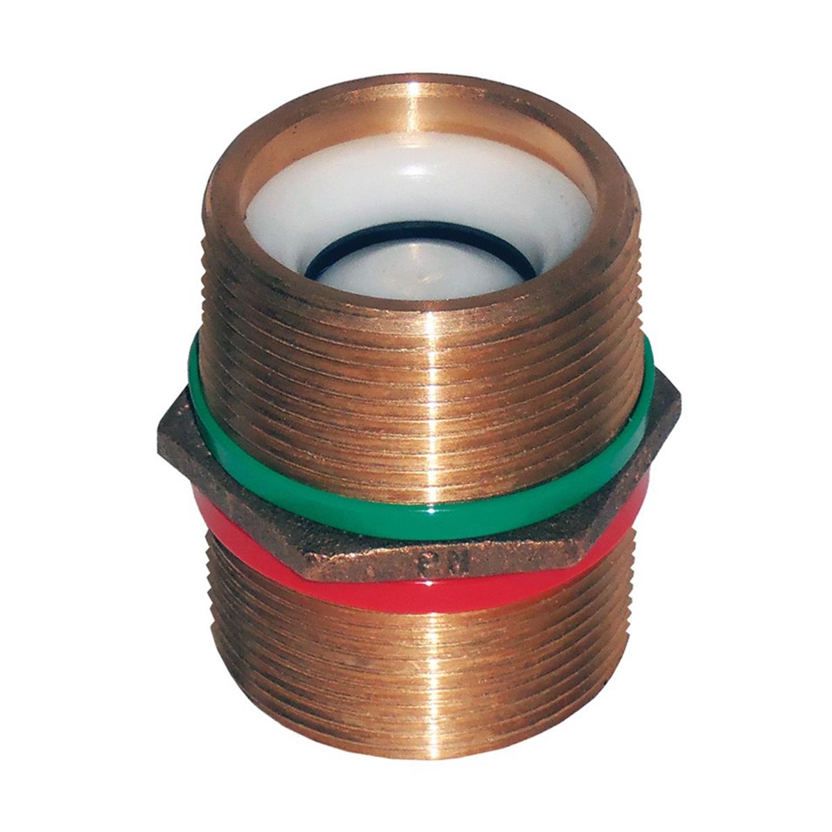 Groco Bronze Nipple with Check Valve, 3/4" NPT | by West Marine