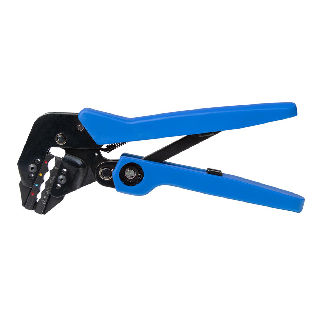 Picture of Ancor 703015 22-8 AWG Angled Single Crimp Ratcheting Crimper