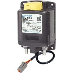 s 7700100 12V 500A ML Solenoid with Manual Control & Deutsch Connector