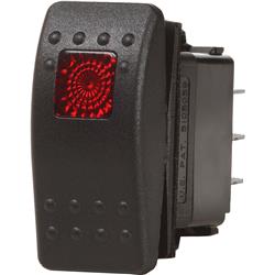 Contura II Switch DPDT Switch - Off & On, Black
