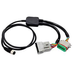 Raymarine Caterpillar Engine to ECI-100 Cable, 12 Pin, 400mm | by West Marine