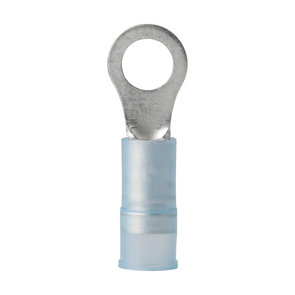 Ancor 16-14 AWG Nylon Ring Terminals, #10, Blue, 25-Pack | by West Marine