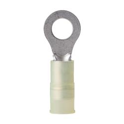 Ancor 12-10 AWG Nylon Ring Terminals, 1/4", Yellow, 25-Pack | by West Marine