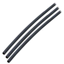 0.125 x 3 in. ALT Adhesive Lined Heat Shrink Tubing, Black - Pack of 3