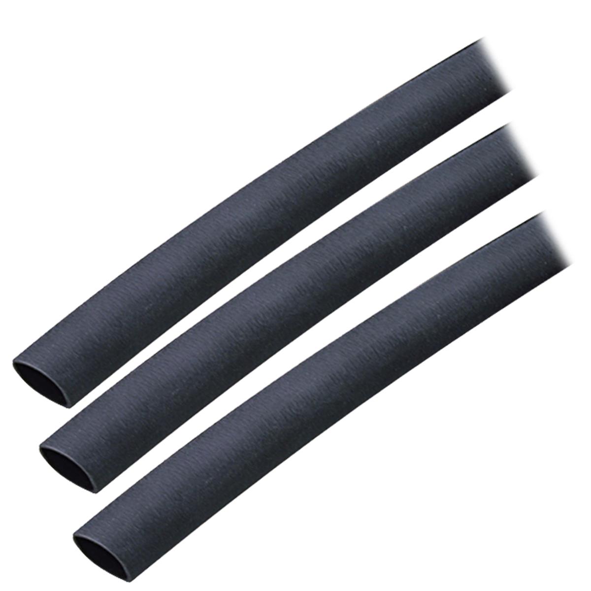 304103 0.38 x 3 in. ALT Adhesive Lined Heat Shrink Tubing, Black - Pack of 3