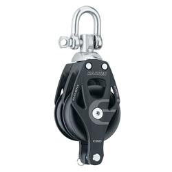 Harken 60 mm Aluminum Element Double Block with Becket | For Sailing | by West Marine