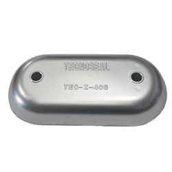 8.375 x 4.312 x 1.625 in. Magnesium Hull Plate Anode