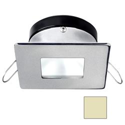 Picture of i2Systems A1110Z-44CAB Apeiron A1110Z 4.5 watt Spring Square Mount Light&#44; Warm White - Brushed Nickel