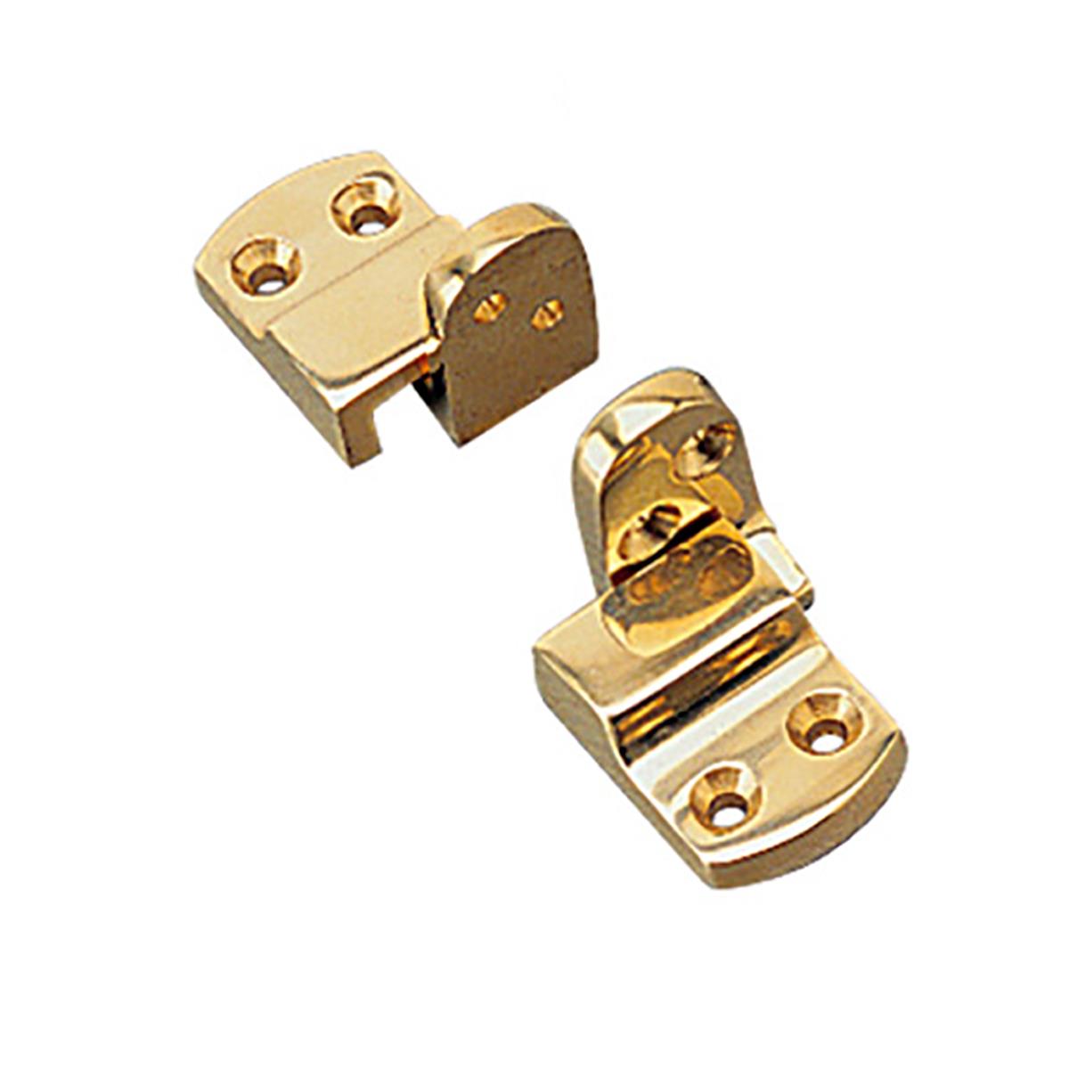 Brass Ladder Lock - Polished Finish - Durable Cast Brass Construction