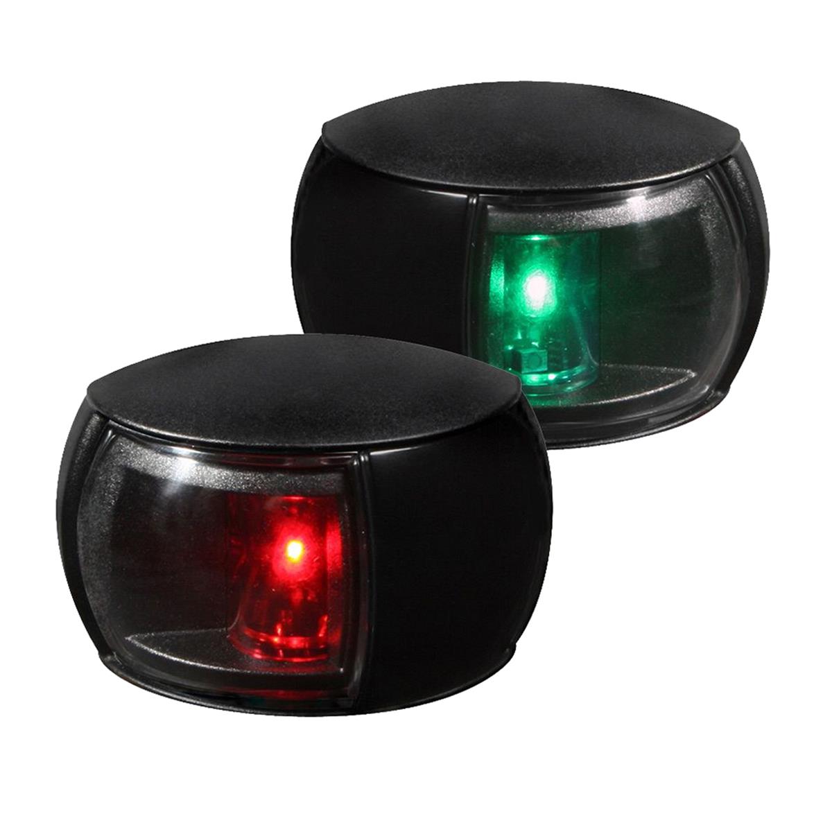 Navi-LED Port & Starboard Pair - Clear Lens - Compact & Energy Efficient