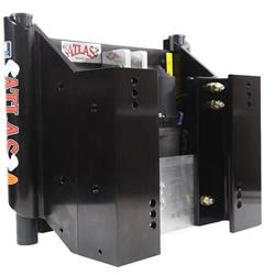 4 in. ATLAS Back Heavy Duty Hydraulic Jack Plate Set, Black