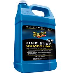 Meguiars M67 One Step Compound, Gallon | For Boats | by West Marine