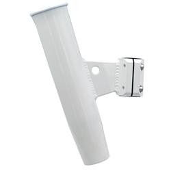 Picture of C.E. Smith 53716 1.312 in. Aluminum Vertical Clamp-On Rod Holder with Ourdoor Powdercoat Sleeve&#44; White
