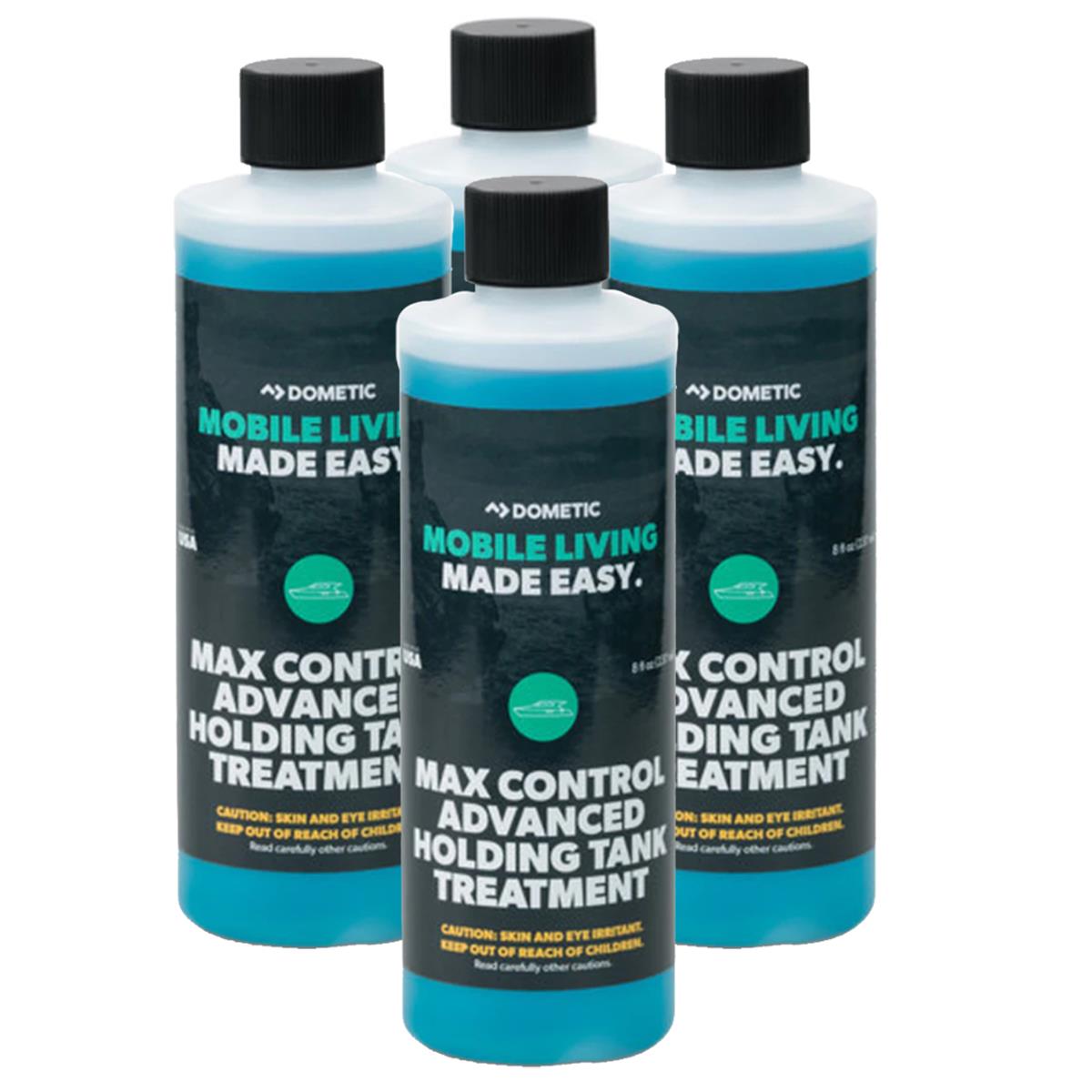 379700029 8 oz Max Control Holding Tank Deodorant Bottle - 4 Pack of 8