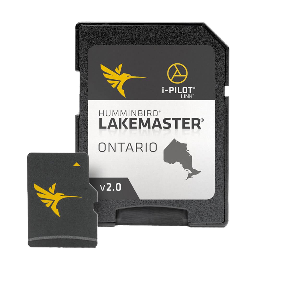 Picture of Humminbird 600053-2 Version 2 LakeMaster Chart for Ontario with Woods & Rainy Lakes