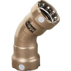 0.75 in. 45 deg MegaPress Copper Nickel Elbow with Double Press Connection & Smart Connect Technology