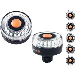 055-1 360 deg 2 nm 5-Mode Navilight with Railblaza Base, White