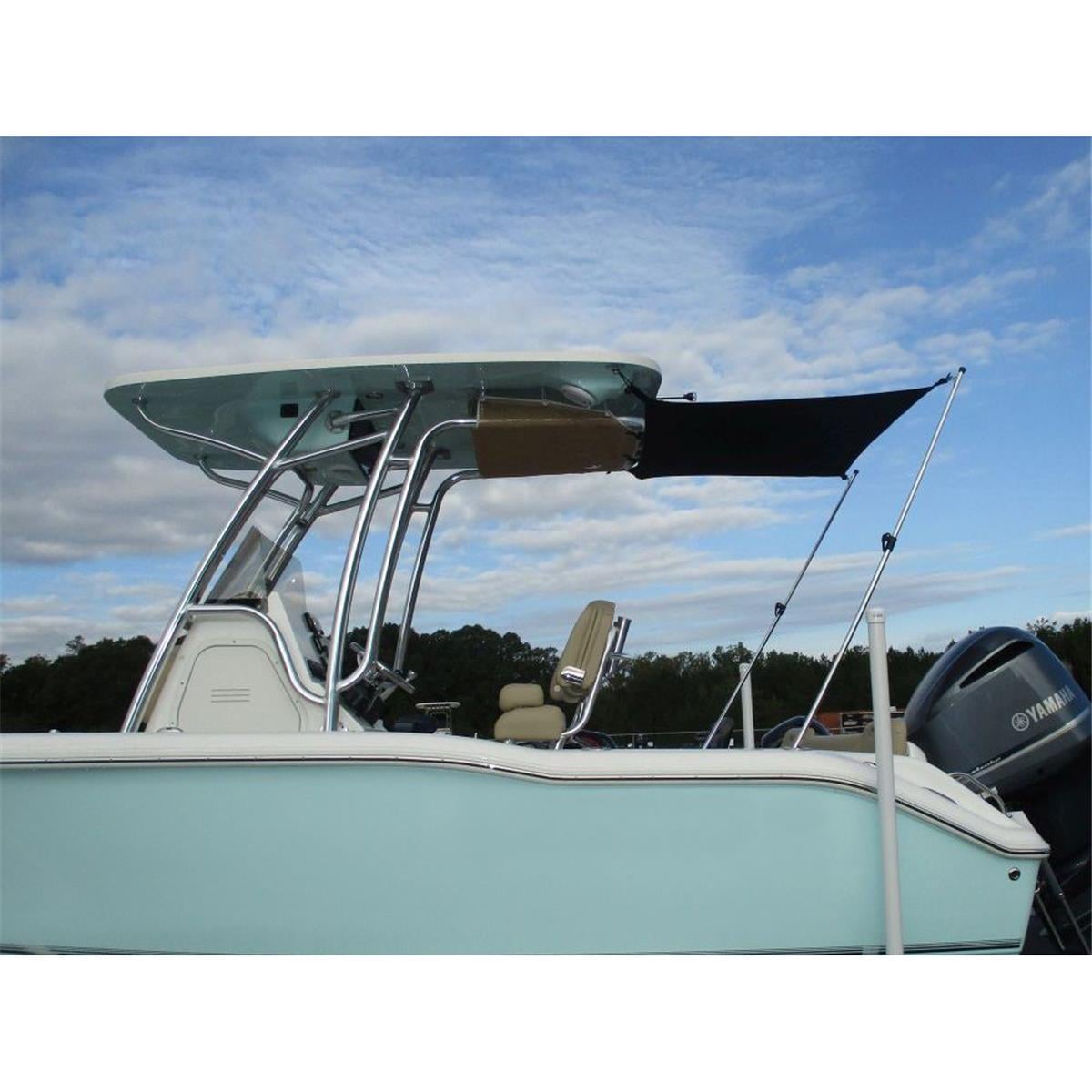 4 ft. T-Shade T-Top Shade Extension - Black