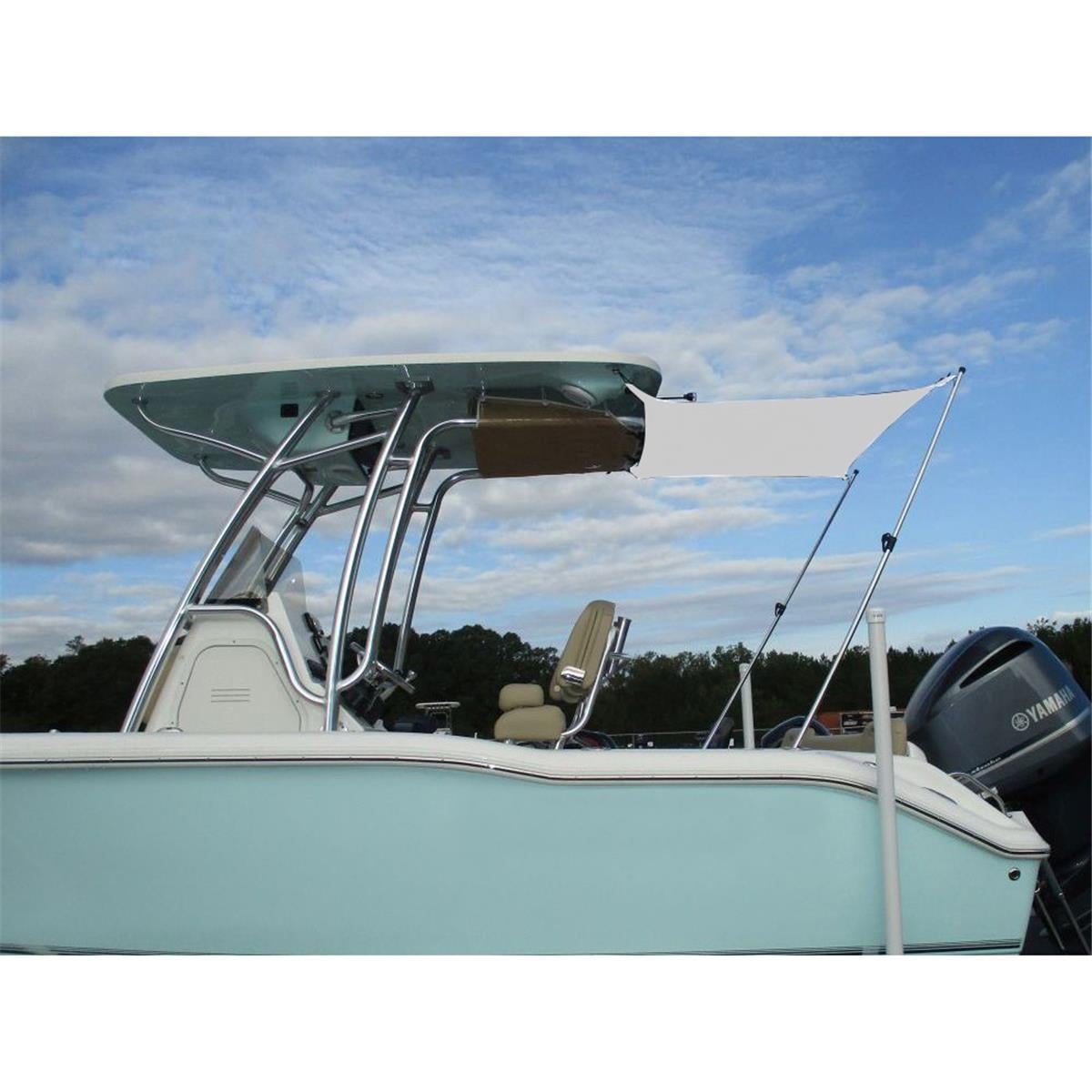 4 ft. T-Shade T-Top Shade Extension - White