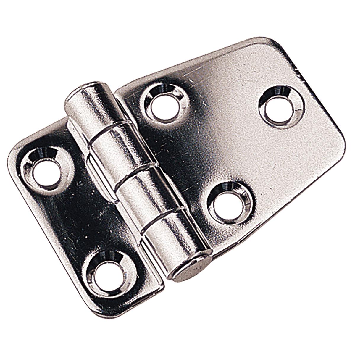 Sea-Dog 201510 Stainless Steel Short Side Door Hinge Stamped No.8 Screws