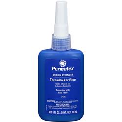 Medium Strength Threadlocker Bottle, Blue - 90 ml