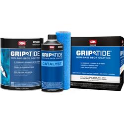 SEM M25650 GripTide Non-Skid Deck Coating Kit, Midnight Black